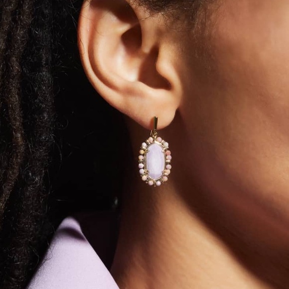 Kendra Scott Jewelry Kendra Scott Beaded Lee Gold Drop Earrings In